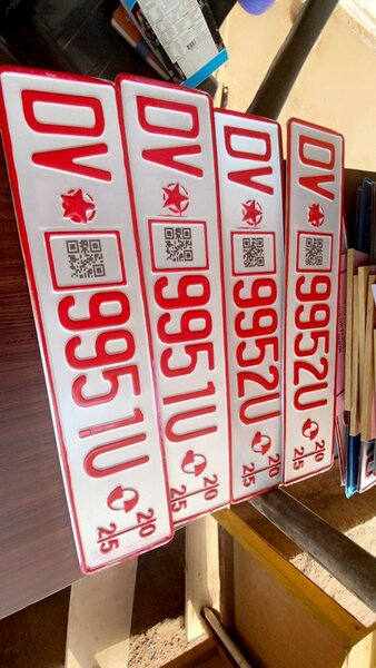 2025 DV PLATES FOR SALE