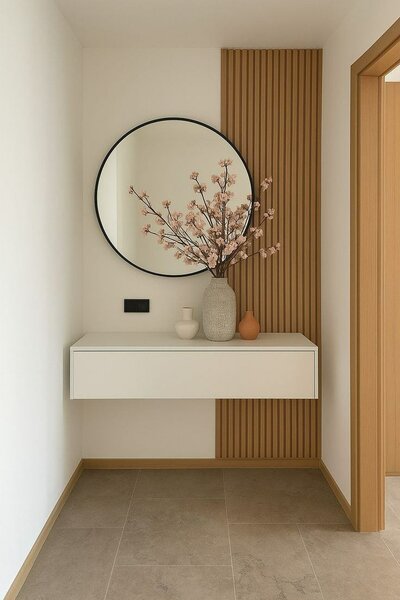 Meuble TV mural moderne