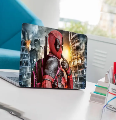 Deadpool Laptop Back Skin-Laptop Skin Vinyl Sticker Decal, 14.6 15 15.4 15.6 inch Laptop Skin Sticker Cover For All Laptops