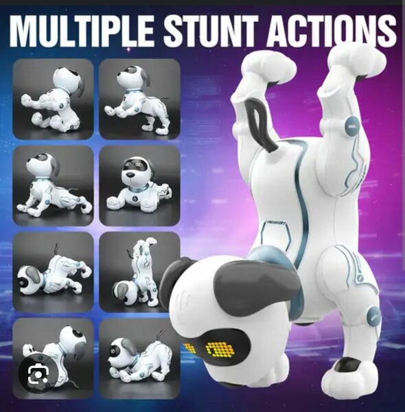 Chien robot interactif