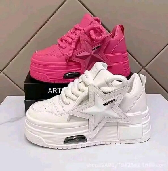 Chaussures de sport épaisses pour femmes