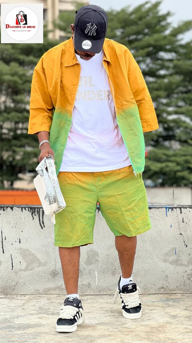 Ensemble estival décontracté coloré