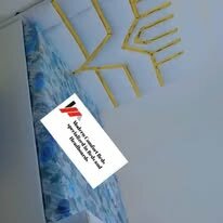 custom made bed with a high base