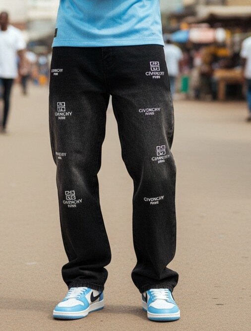 Trendy Designer Denim Pants