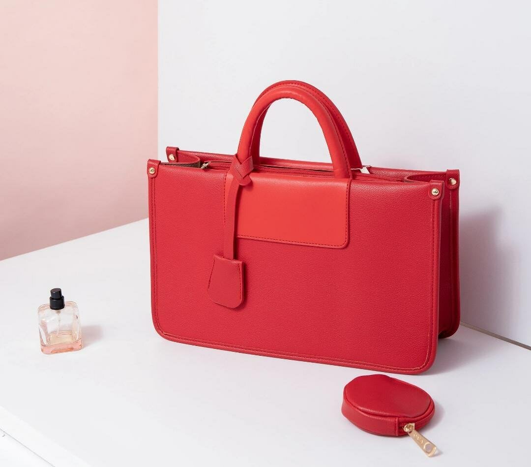 Sac à main élégant multicolore