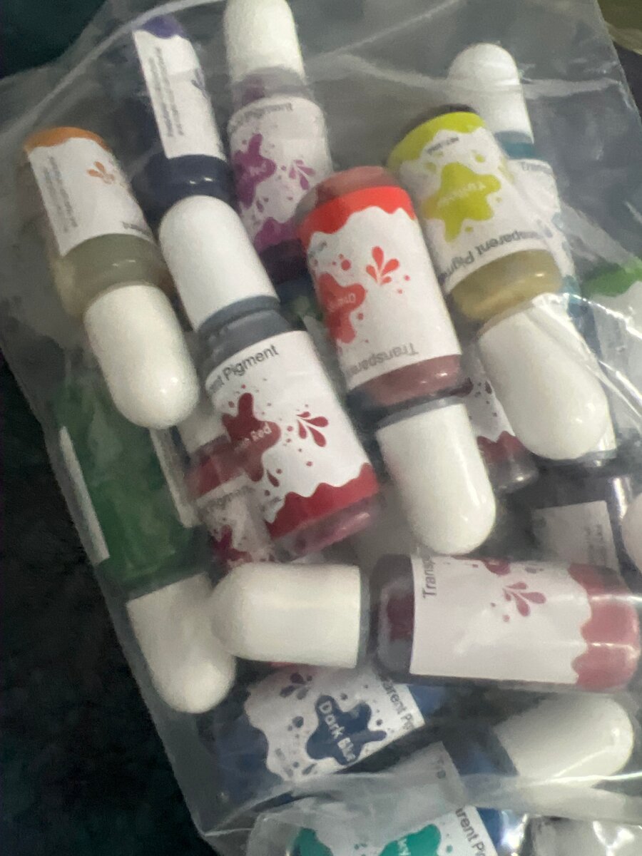 12 Vibrant Pigment Ink Set