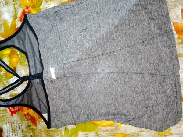 Débardeur Sport Femme Gris