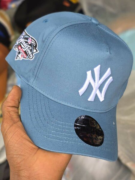 Casquette NY turquoise