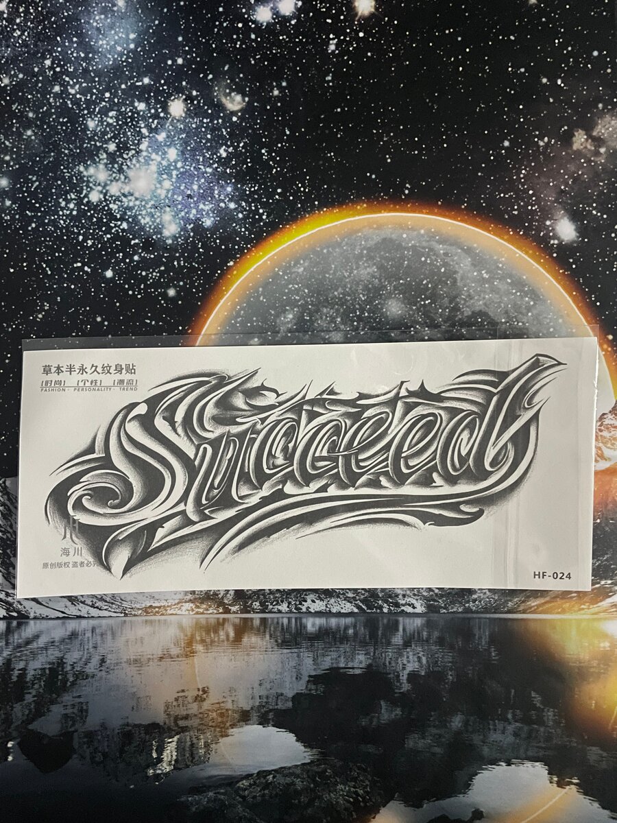 Tatouages temporaires artistiques