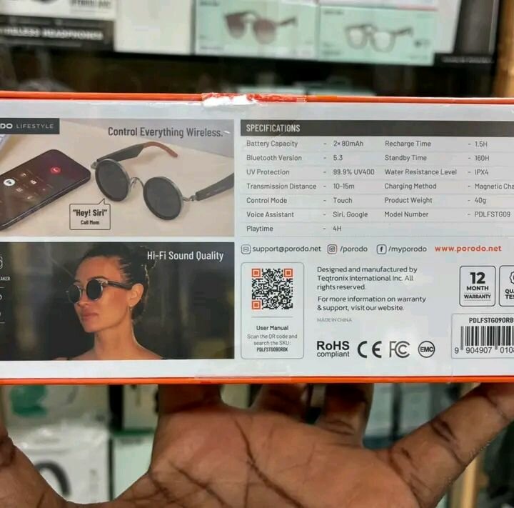 Lunettes Connectées Bluetooth