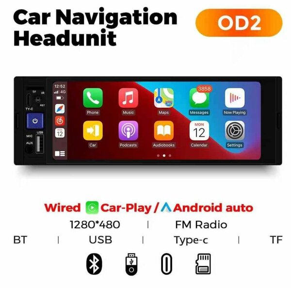 Autoradio CarPlay Android Auto