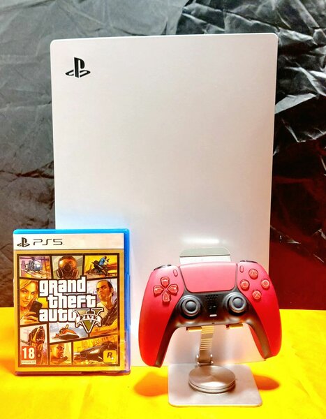 Console PS5 avec GTA V