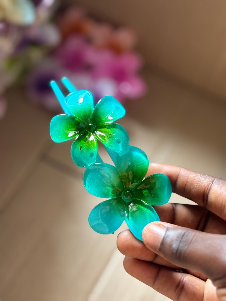 Épingles Cheveux Fleur