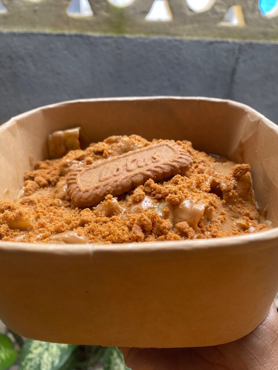 Fettuccine + biscuit Lotus