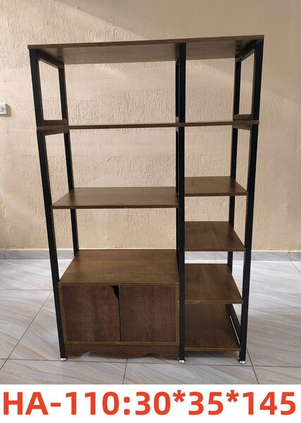 Étagère industrielle moderne