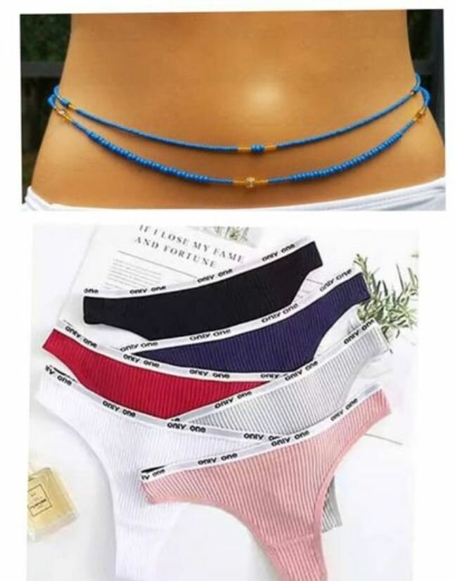 Lot de 6strings élégants+2Baya