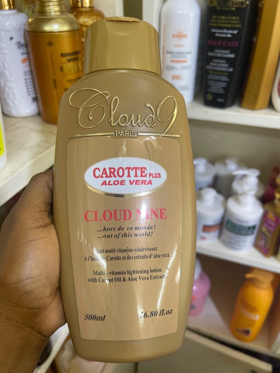 Cloud 9  carrot and aloe lotio