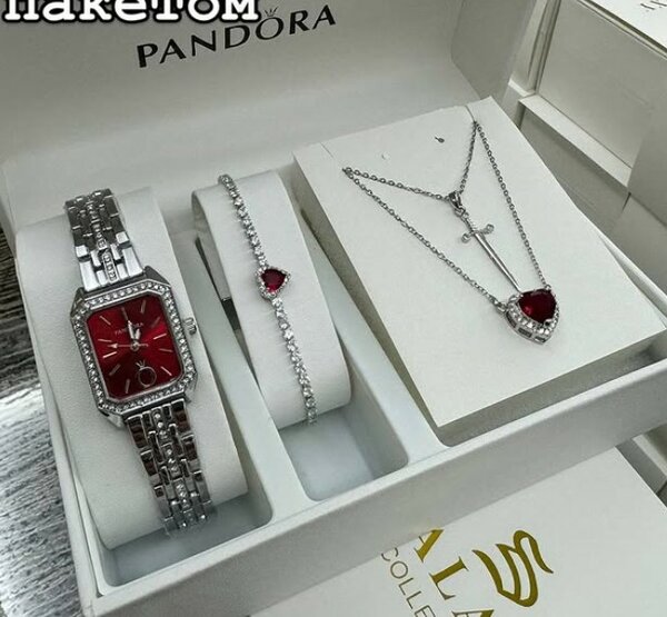 Набор украшения+часы