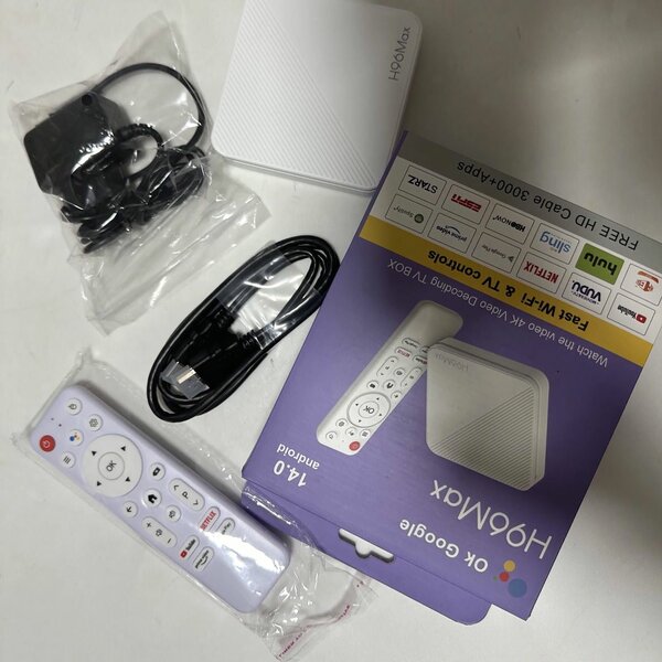 Android TV Box 4K H96 Max