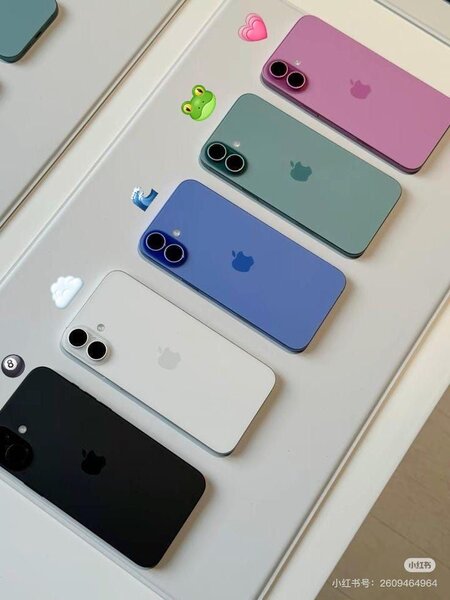 iPhone 16 en Couleurs Vives