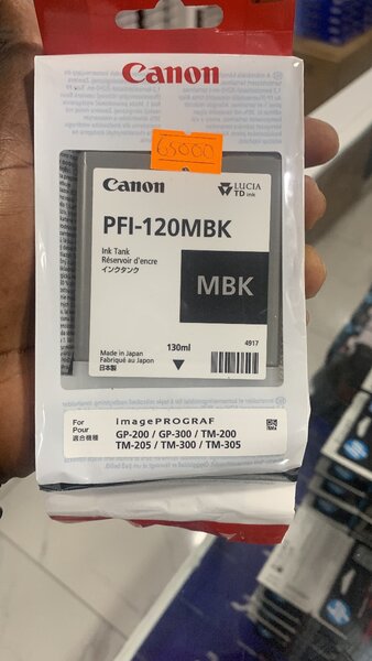 Canon PFI-120MBK Réservoir d'encre