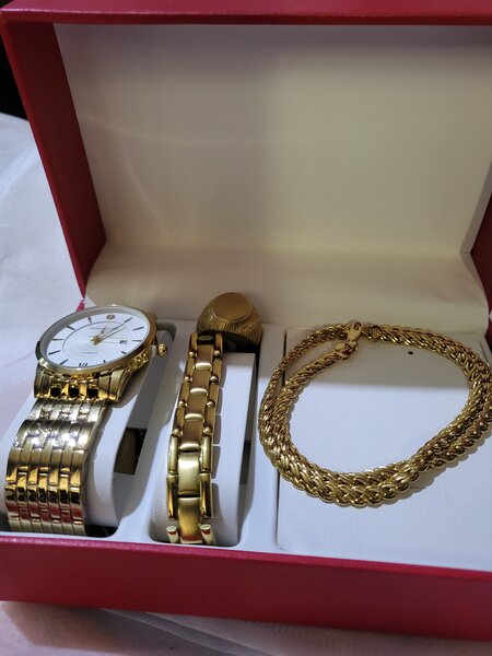 Men watchand bracelet