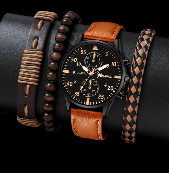 Montre Homme+ Bracelets+coffre