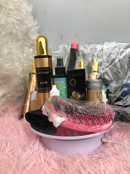 Kit beauté complet perruque
