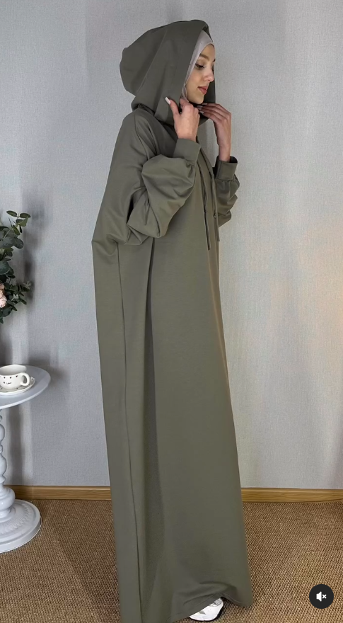 Худи платье *«SHAMS»* 🌞 с капюшоном