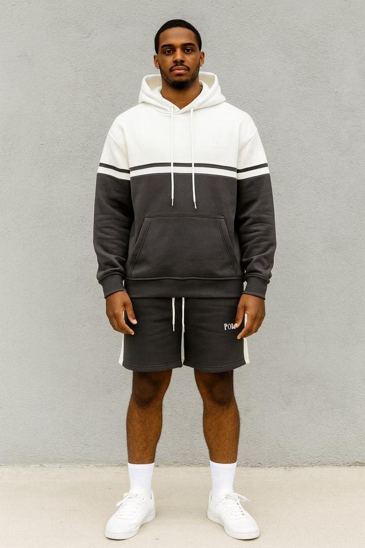 Ensemble Hoodie et Short Homme