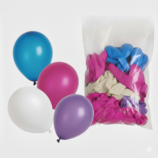 Ballons multicolores fête