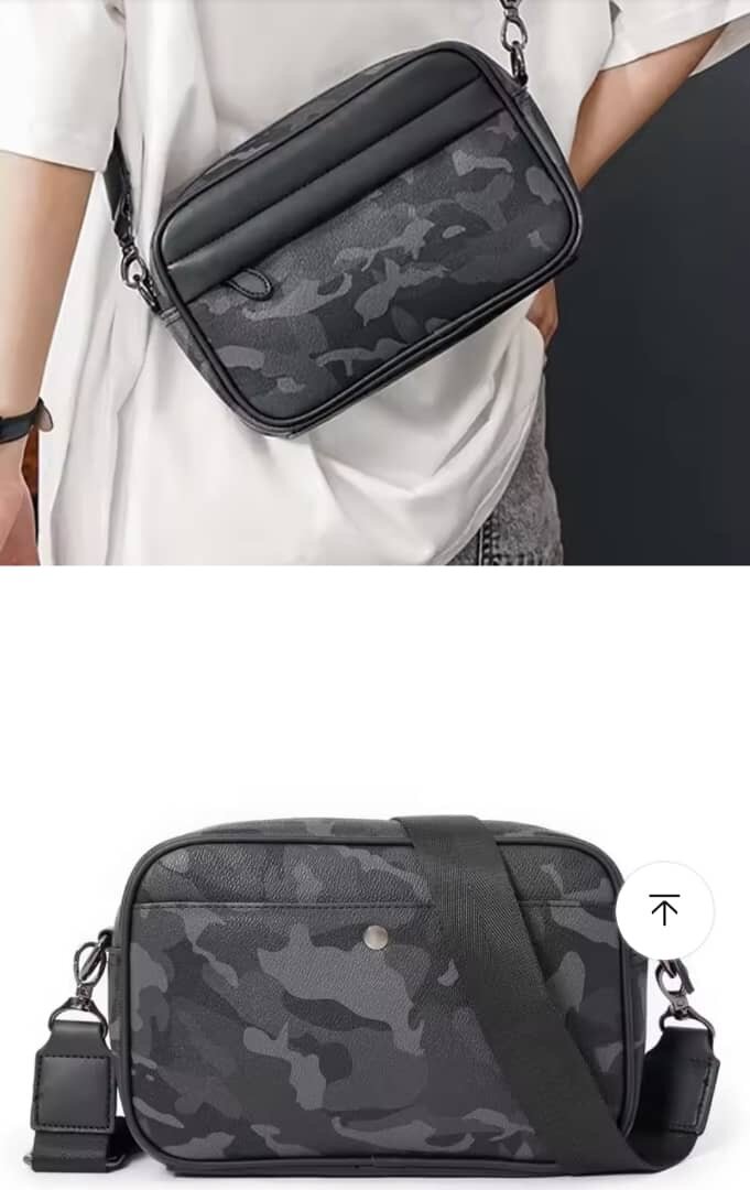 Sac bandoulière camouflage homme