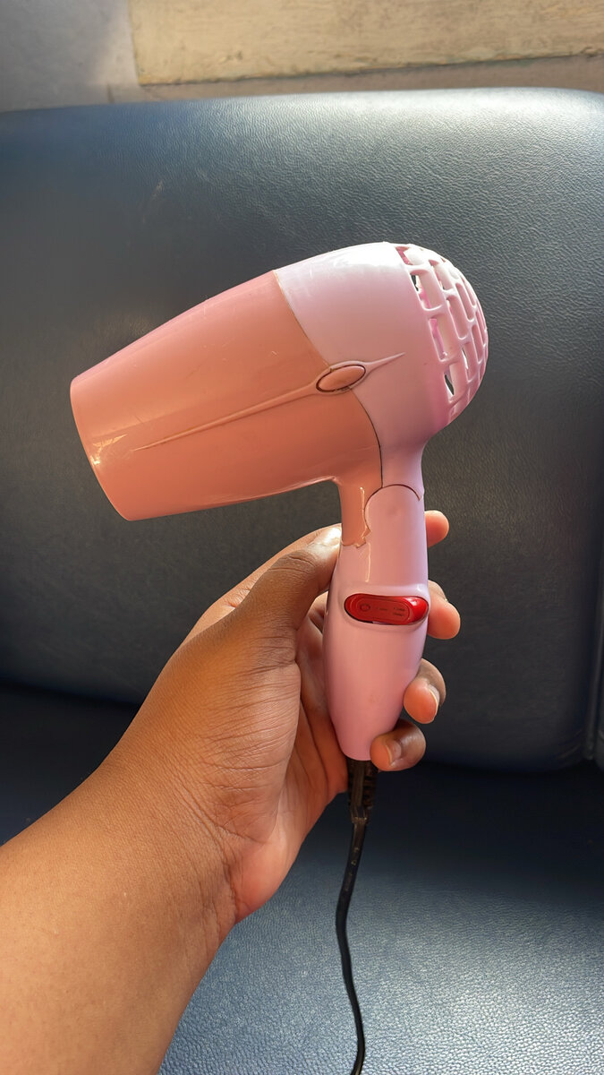 Mini Sèche-cheveux rose