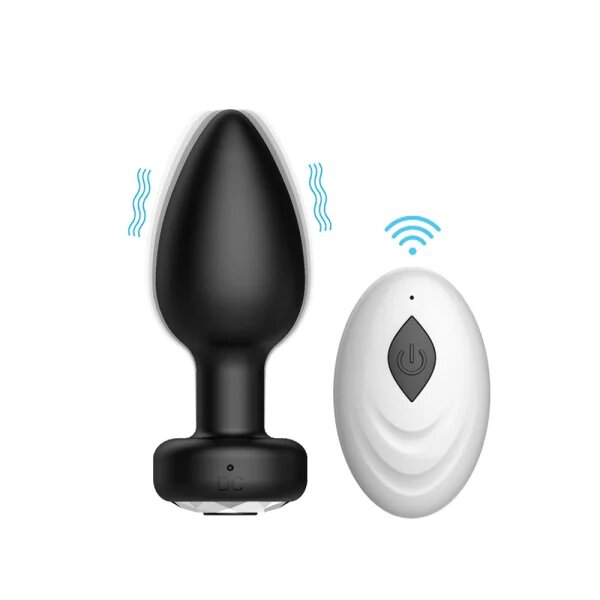 Rechargeable remote control anal plug