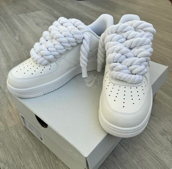 Baskets mode à lacets épais