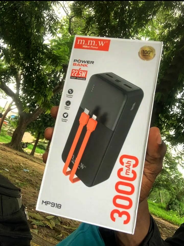 Batterie Externe Rapide 30000mAh