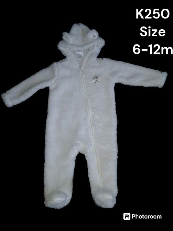 Slip-on jumpsuit for newborns