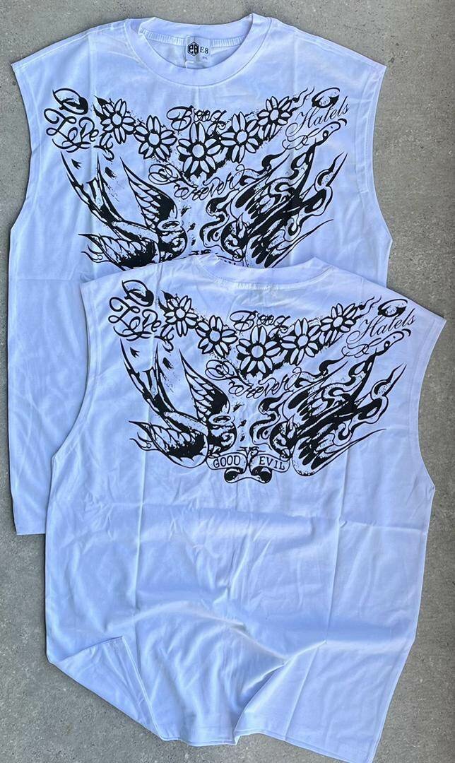 Débardeur Unisexe Motif Flamboyant