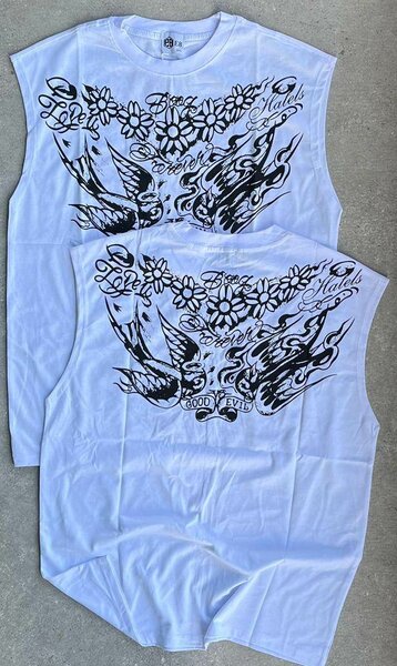 Débardeur Unisexe Motif Flamboyant