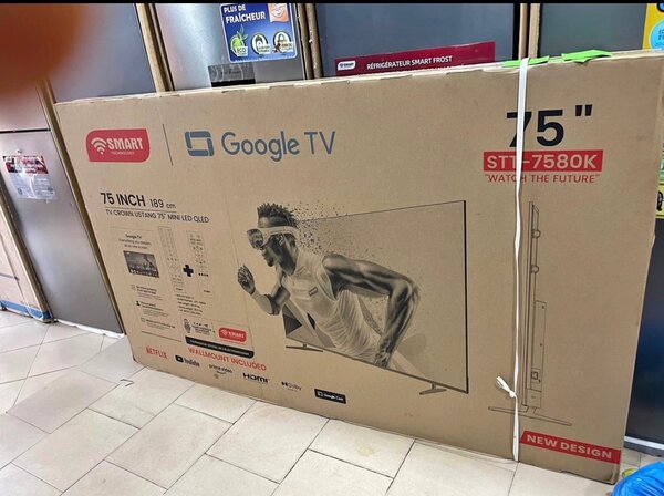 Téléviseur 75" Google TV