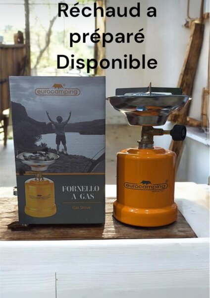 Réchaud à Gaz Portable Eurocamping