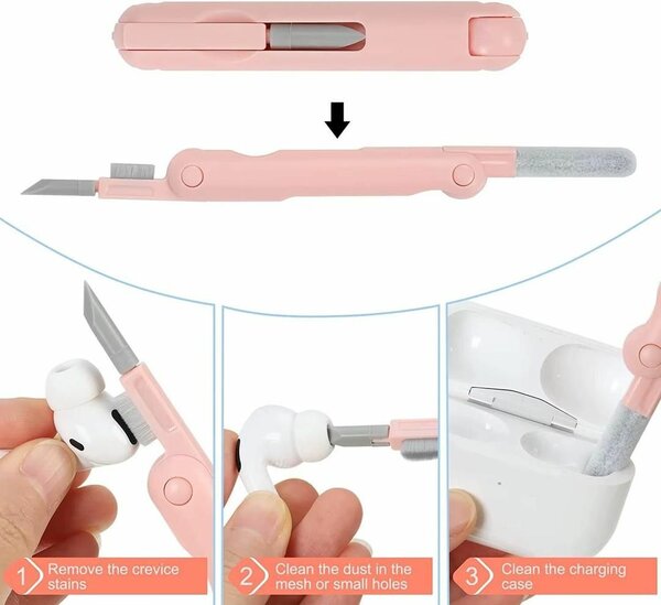 Portable Keyboard Cleaning Kit - 7 Pcs
