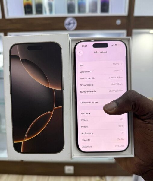iPhone 16 Pro 256Go Neuf