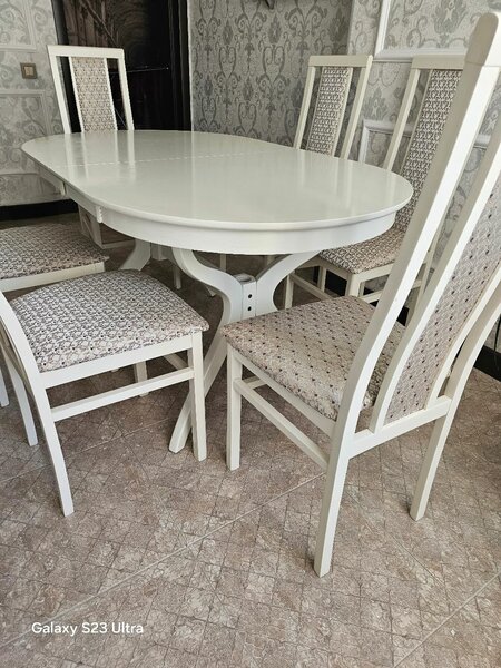 Стол со стульями, комплект