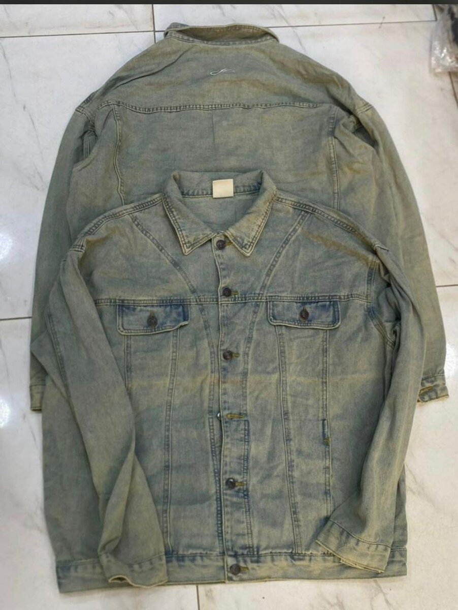 Veste en jean décontractée