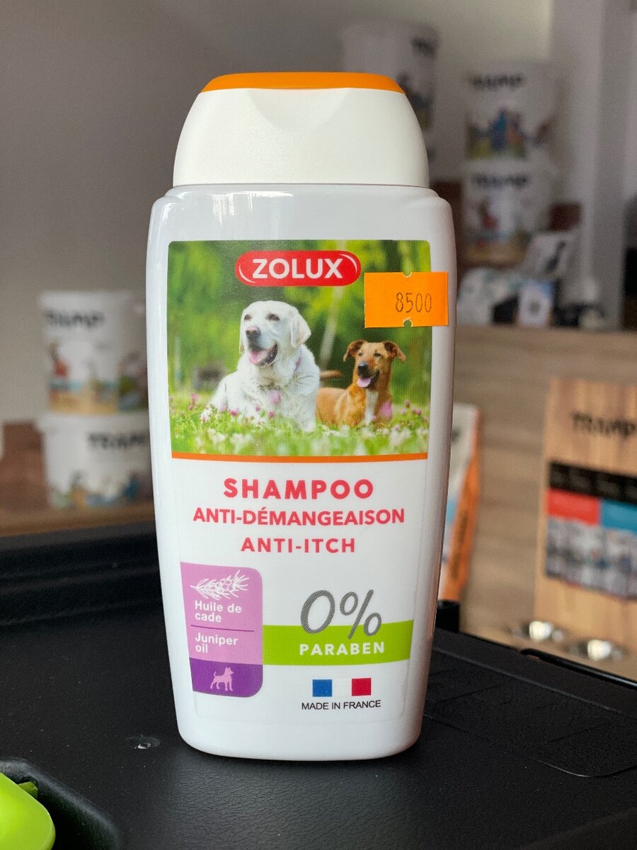 Shampoing anti-démangeaisons