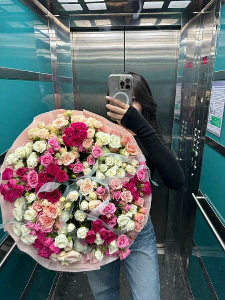 Букет из спрея