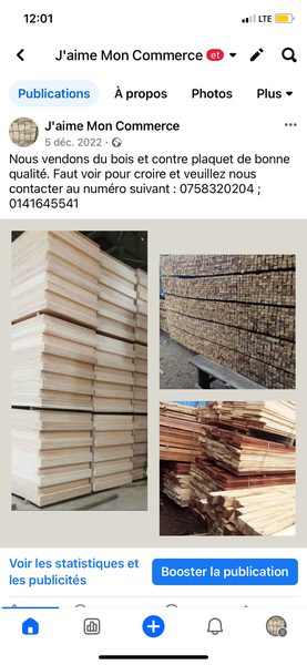 Contreplaqué Qualité de 5mm..