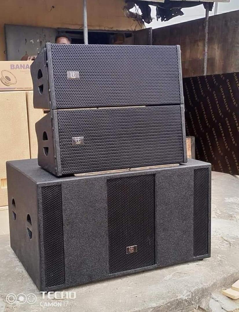 Enceintes de sonorisation professionnelles