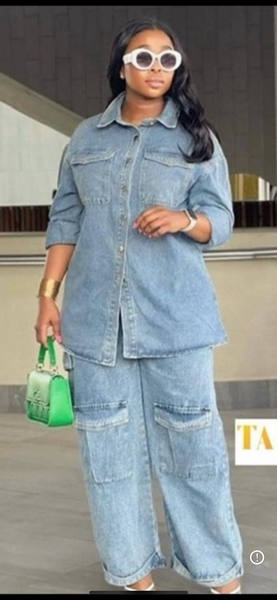 Combinaison en Denim Chic